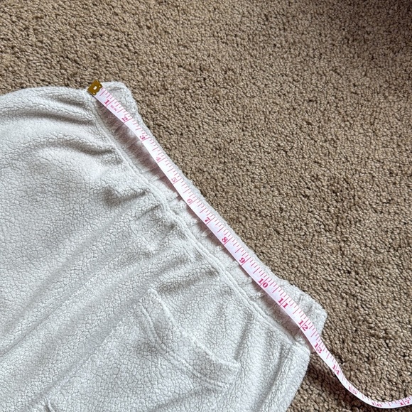 Leset Teddy Jogger Lounge Sweatpants in Cement Light Grey - Picture 8 of 12